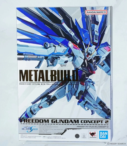 Bandai Spirits Freedom Gundam Concept 2 - Metal Build Collectible Figure Model Kit