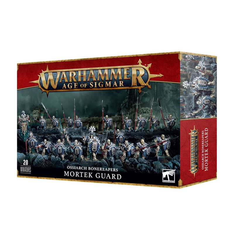 Age of Sigmar: Ossiarch Bonereapers – Mortek Guard