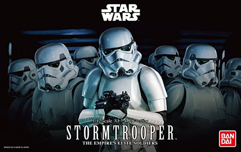 Bandai Spirits Star Wars 1/12 Scale Stormtrooper Plastic Model Kit