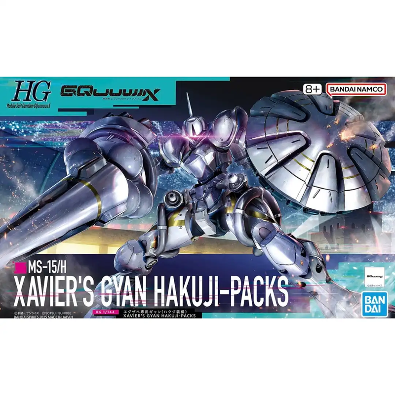 Bandai Spirits HG 1/144 Xavier's Gyan Hakuji-Packs Model Kit