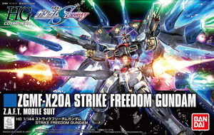 Bandai Gundam: HG 201 ZGMF-X20A Strike Freedom Gundam Z.A.F.T. Mobile Suit