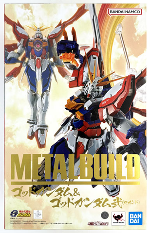 Bandai Spirits Gundam : Mobile Fighter G Gundam- Burning Gundam & Burning Gundam Second, Tamashi Nations Metal Build Model Kit