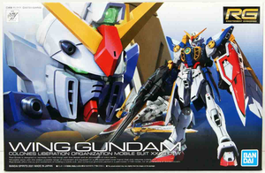 Bandai Gundam Model Kit: Real Grade Mobile Suit Gundam Wing- #35 Wing Gundam 1/144