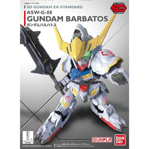 Gundam Model  Kit: SD EX-Standard Iron- Blooded Orphans- 010 Gundam  Barbatos