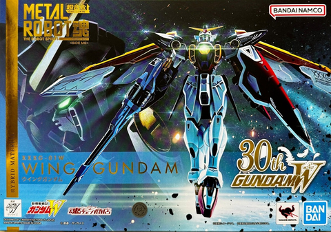Bandai Spirits Gundam Figure: Tamashii Nations Metal Robot Spirits- Wing Gundam