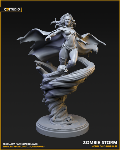 Zombie Storm 40mm Miniature - MCP Proxy