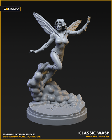 Classic Wasp 40mm Miniature - MCP Proxy