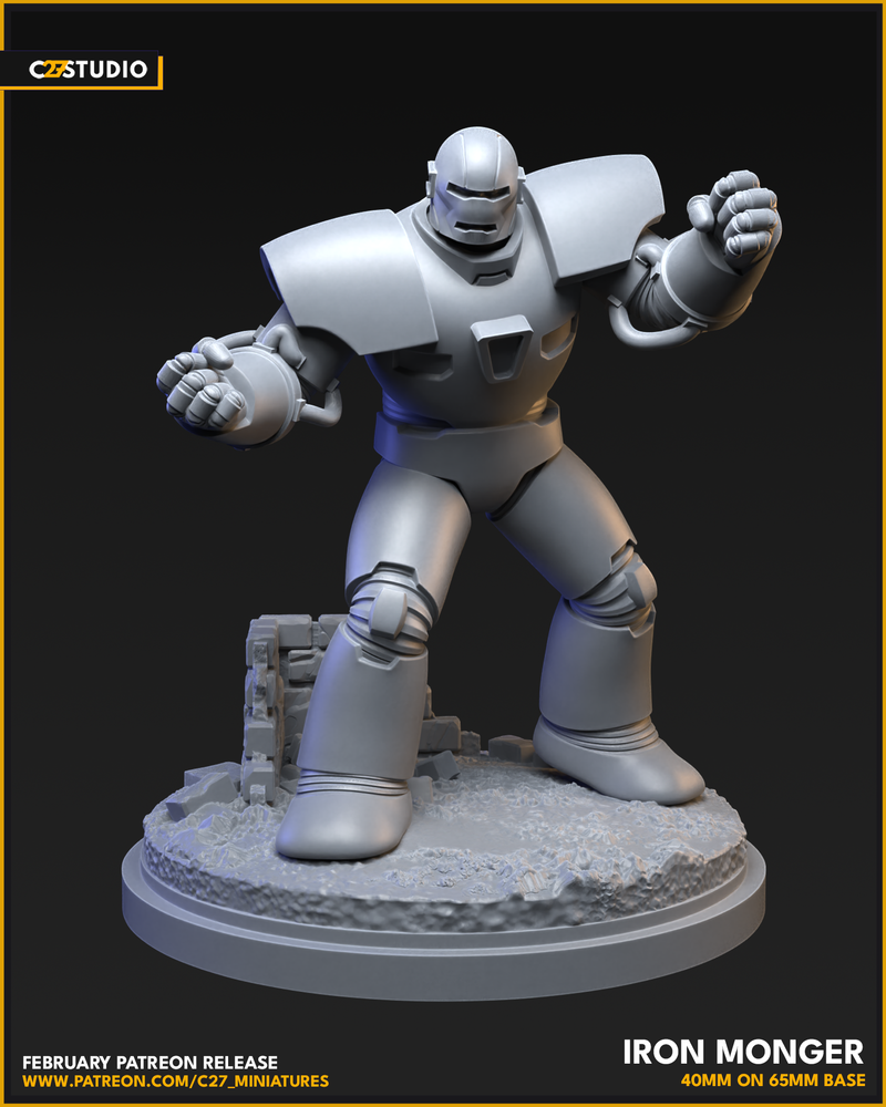 Iron Monger 40mm Miniature - MCP Proxy