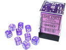 Chessex Borealis 12mm d6 Dice Block (36 Count)