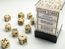 Chessex Marble 12mm d6 Dice Block (36 Count)