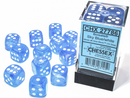 Chessex Borealis 16mm d6 Dice Block (12 Count)