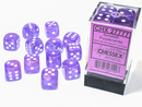 Chessex Borealis 16mm d6 Dice Block (12 Count)