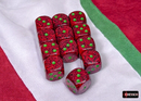 Chessex Speckled 16mm d6 Dice Block (12 Count)