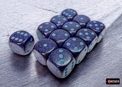Chessex Speckled 16mm d6 Dice Block (12 Count)