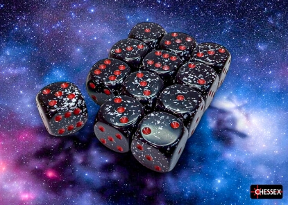 Chessex Speckled 16mm d6 Dice Block (12 Count)
