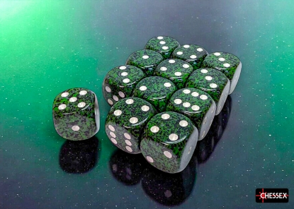 Chessex Speckled 16mm d6 Dice Block (12 Count)