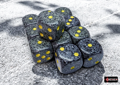 Chessex Speckled 16mm d6 Dice Block (12 Count)
