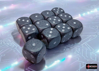 Chessex Speckled 16mm d6 Dice Block (12 Count)