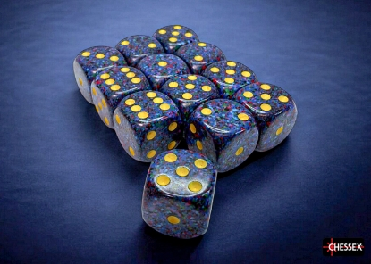 Chessex Speckled 16mm d6 Dice Block (12 Count)