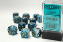 Chessex Phantom 16mm d6 Dice Block (12 Count)