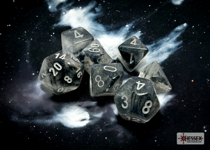 Chessex Borealis Polyhedral 7-Dice Set