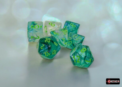 Chessex Borealis Polyhedral 7-Dice Set