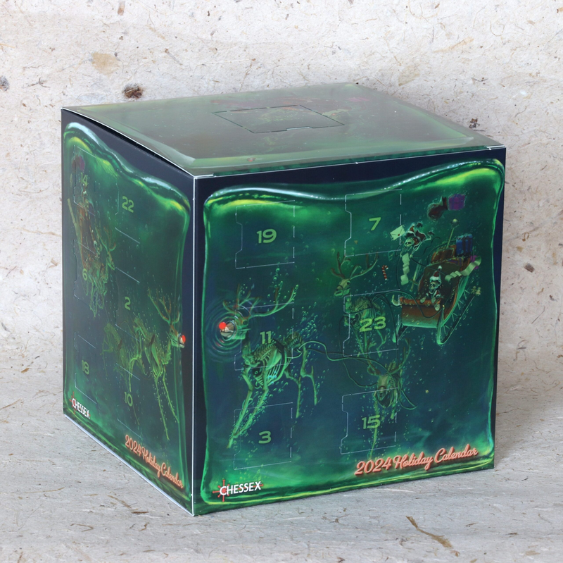 Chessex 2024 Holiday Dice Calendar