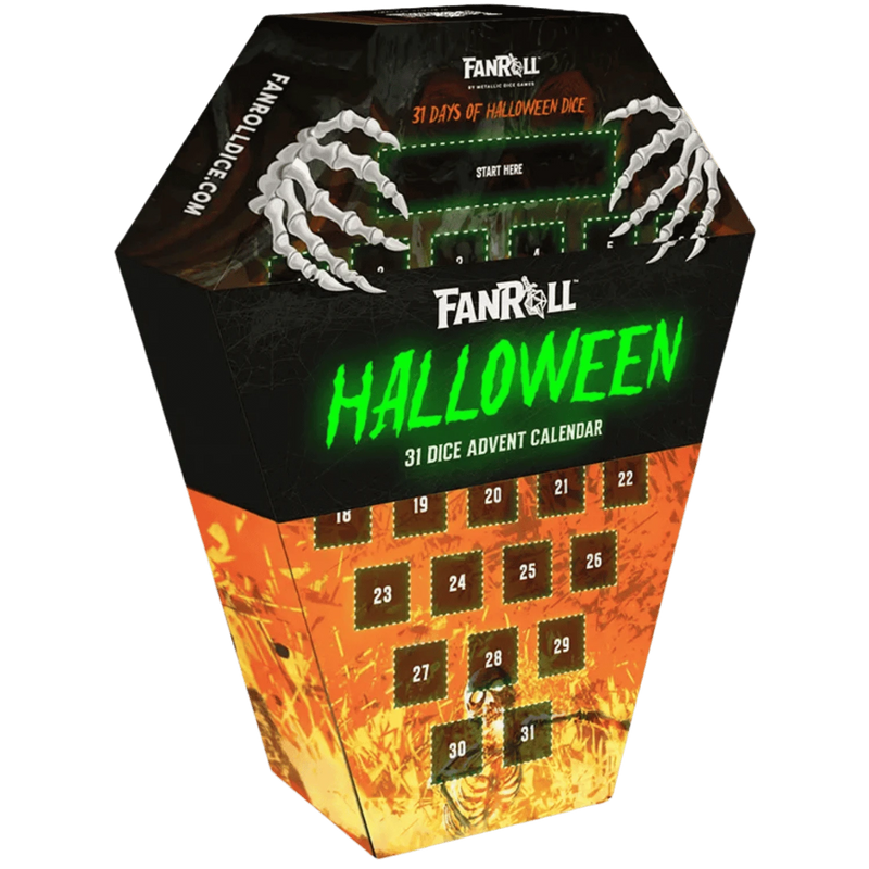 Fanroll 2025 Halloween Dice Calendar