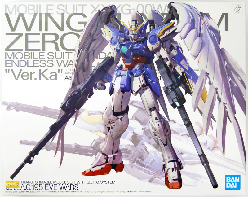 Bandai MG 1/100 Wing Gundam Zero EW Ver.Ka Model Kit