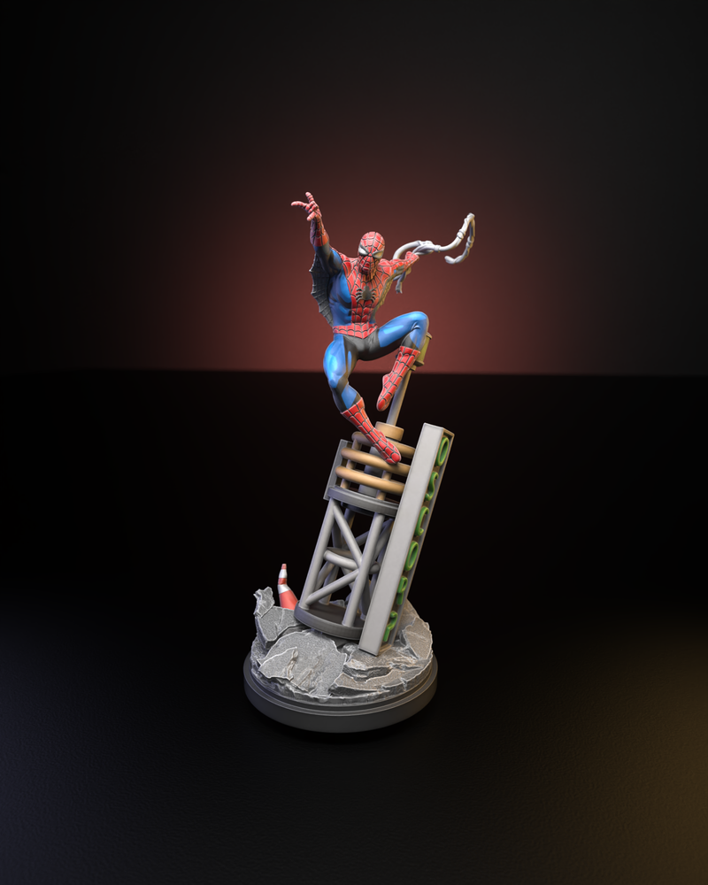 Silver Age Spider-Man (with 35mm Base) 40mm Miniature - MCP Proxy