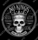 No Kings Depth Map: 3D Laser Engraving File (PNG Digital Download)