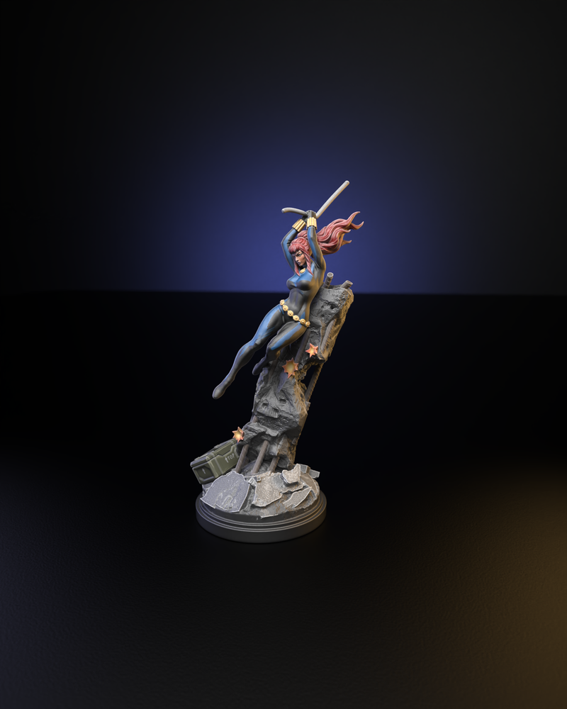 Silver Age Black Widow 40mm Miniature - MCP Proxy