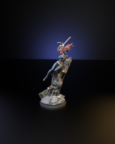 Silver Age Black Widow 40mm Miniature - MCP Proxy