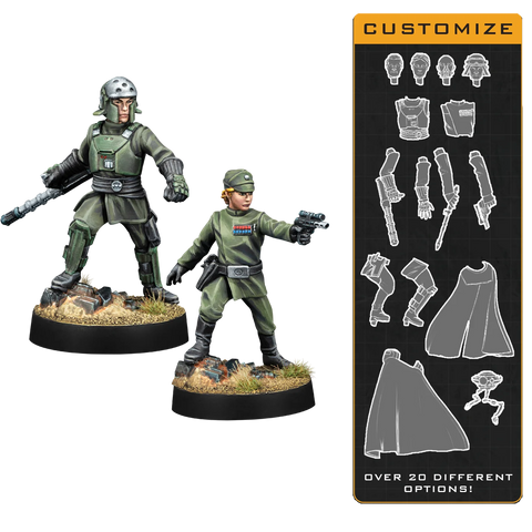 Star Wars: Legion - Customizable Imperial Officer and Agent