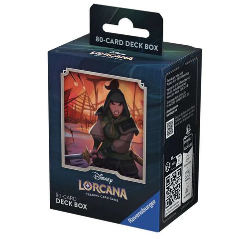 Disney Lorcana Deck Box - Mulan - Soldier in Training