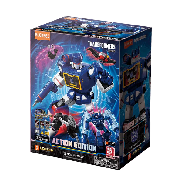 Blokees - Transformer Model Kits - Soundwave
