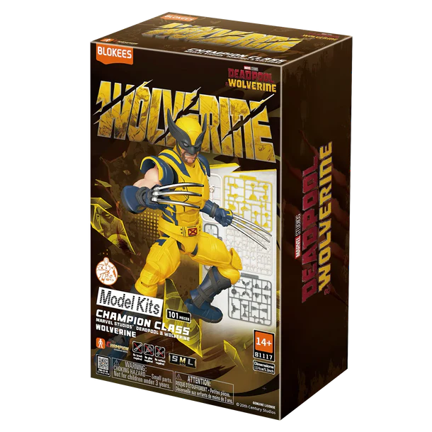 Blokees - Marvel Model Kits - Wolverine
