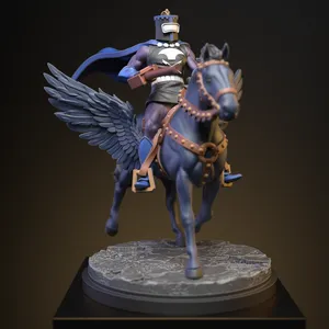 Silver Age Black Knight (with 50mm Base)