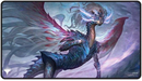 Tarkir: Dragonstorm Black Stitched Playmat for Magic: The Gathering - Jeskai