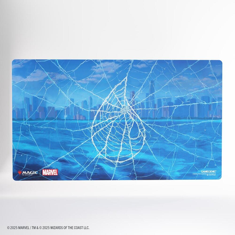 Magic: The Gathering Marvel's Spider-Man Shiny Playmat - Spider-Man Island