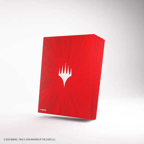 Game Genic - Super Heroes Card Sleeves - Double Sleeving Pack (Red)