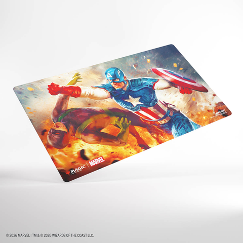 Game Genic - Super Heroes Playmats - Captain America