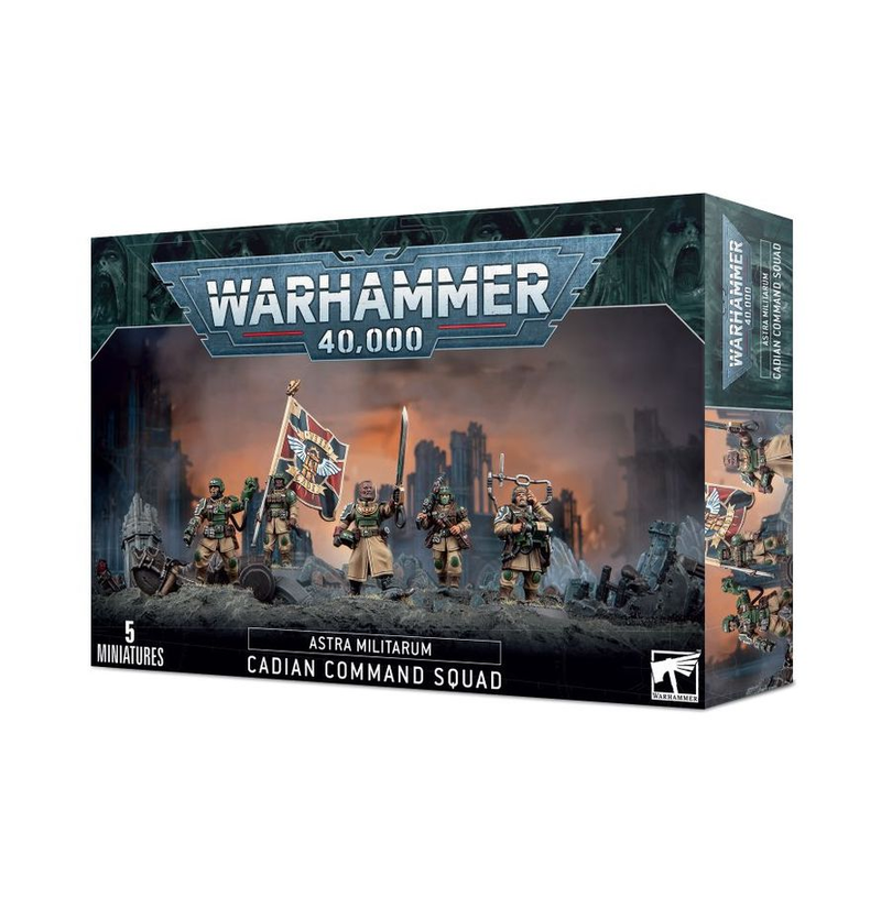Warhammer 40k: Astra Militarum - Cadian Command Squad