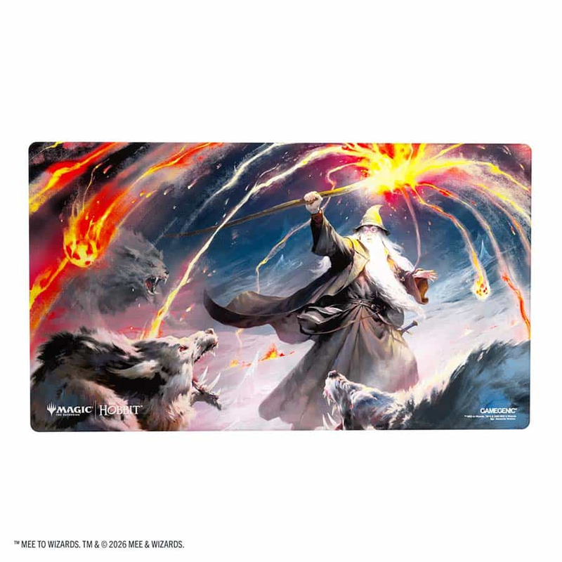 Magic: The Gathering The Hobbit Playmat - Shiny - Gandalf, Shadow's Foe