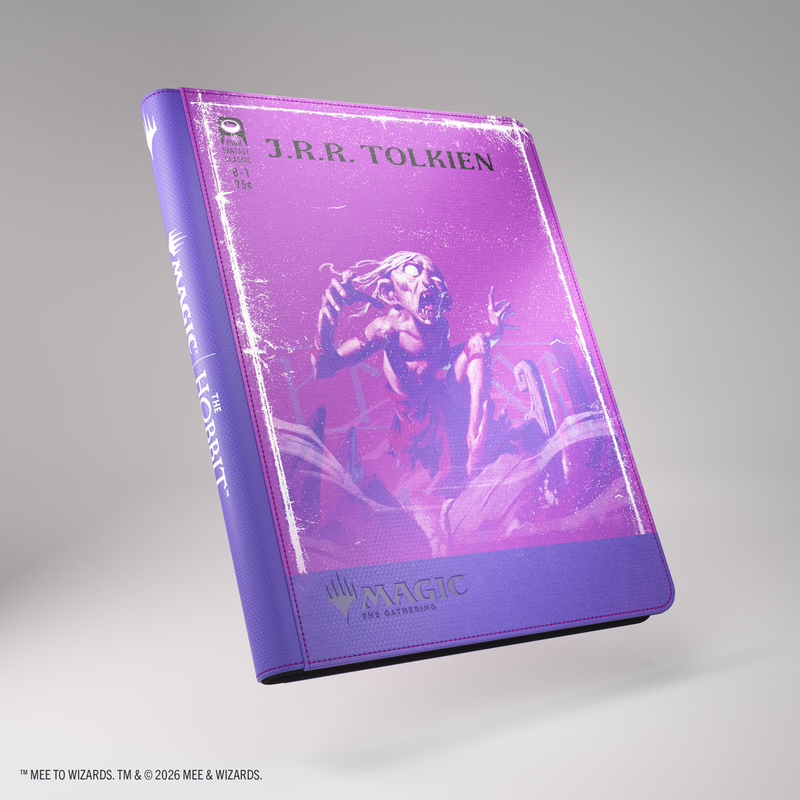 GameGenic 18 pocket zip binder - The Hobbit - Gollum, Riddle Master/The Lonely Mountain