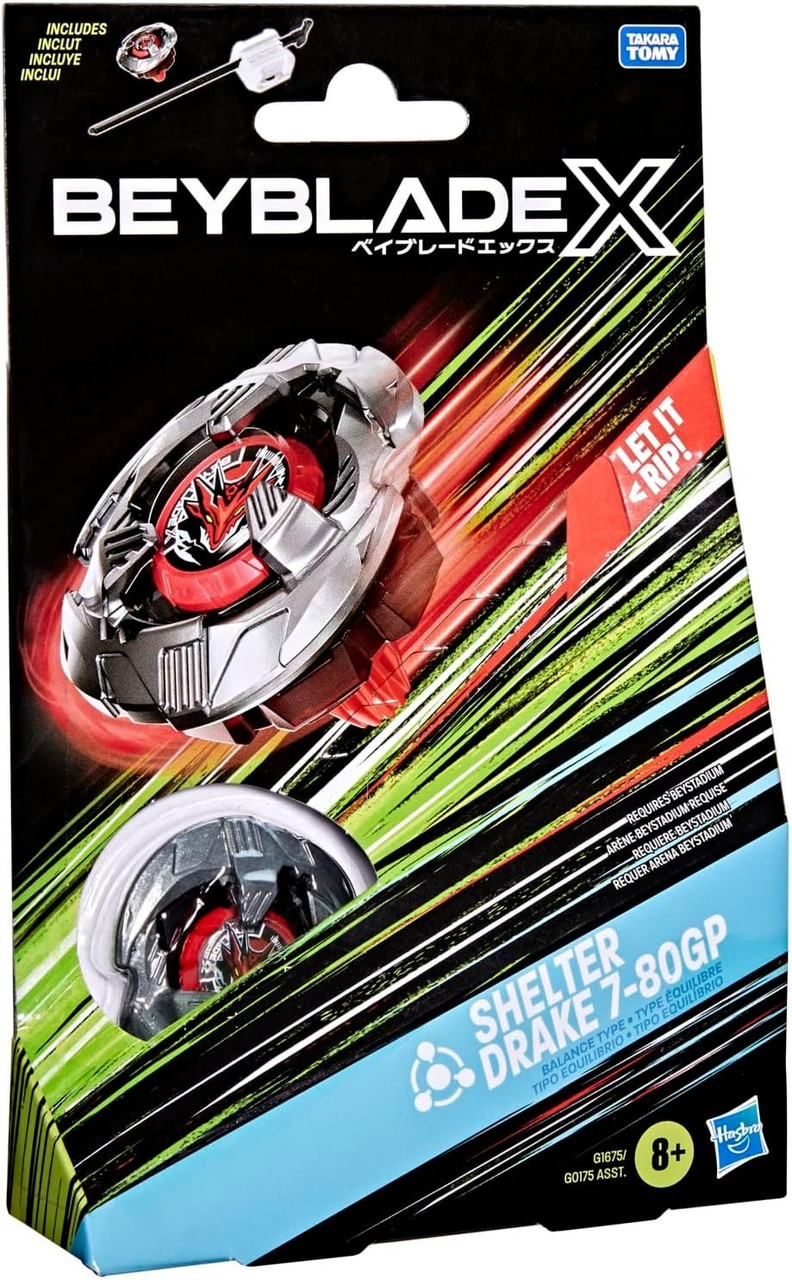 Beyblade Shelter Drake 7-80GP