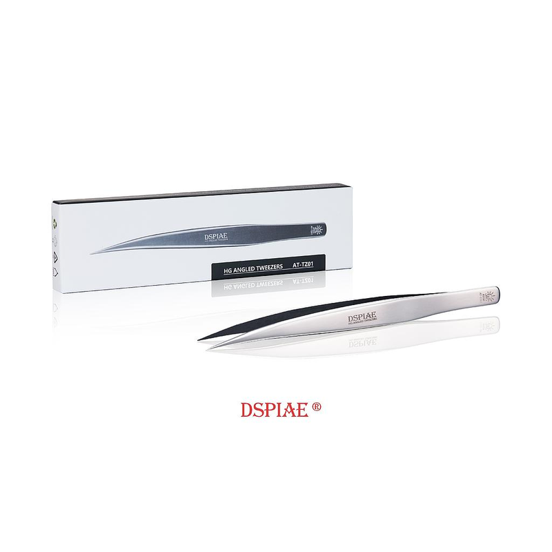 DSPIAE Point-Tipped Angled Tweezer