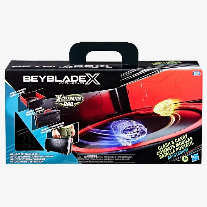 Beyblade X - Clash & Carry Portable Bey Stadium