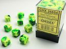 Chessex Gemini 12mm d6 Dice Block (36 Count)