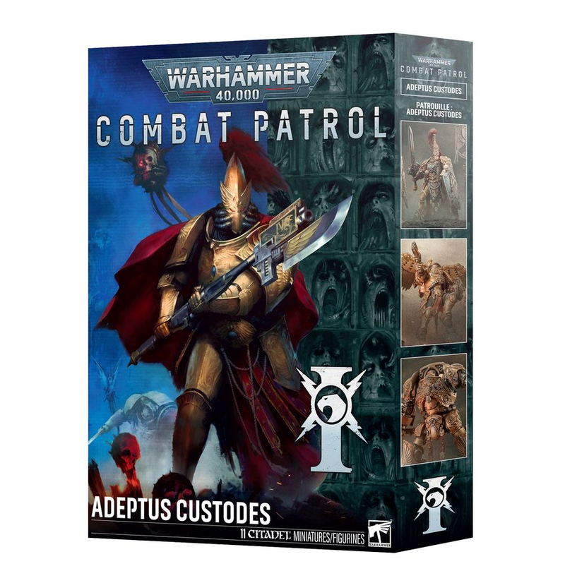 Warhammer 40k: Combat Patrol – Adeptus Custodes (New)